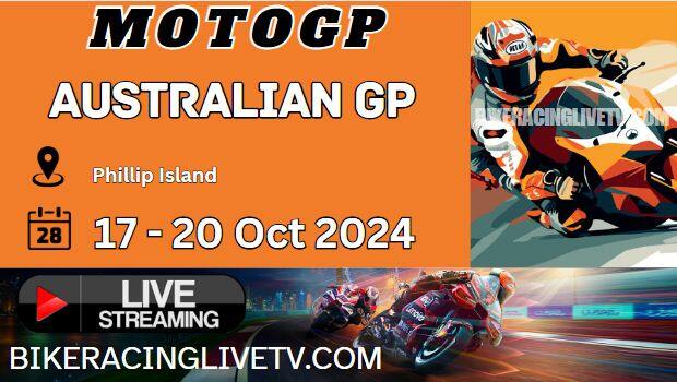 (Round 18) 2024 Australian MotoGP Race Live Stream: Full Replay