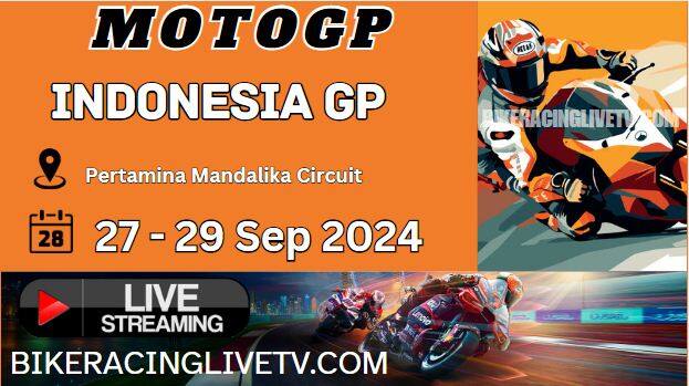 (Round 16) 2024 Indonesia MotoGP Race Live Stream: Full Replay