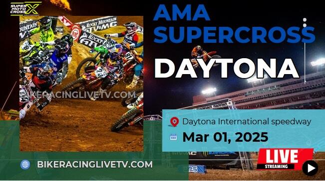 [Live] AMA Supercross Daytona Stream & Replay 2025 - Rd 8