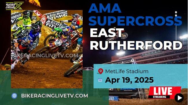 [Live] AMA Supercross East Rutherford Stream & Replay 2025 - Rd 14