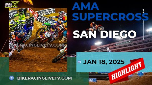 AMA Supercross San Diego 250 Highlights 2025