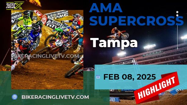 AMA Supercross Tampa 250 Highlights 2025