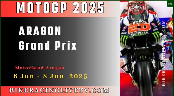 (Round 8) 2025 Aragon MotoGP Race Live Stream: Full Replay