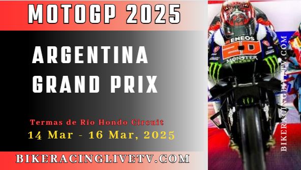 (Round 02) 2025 Argentina MotoGP Race Live Stream: Full Replay