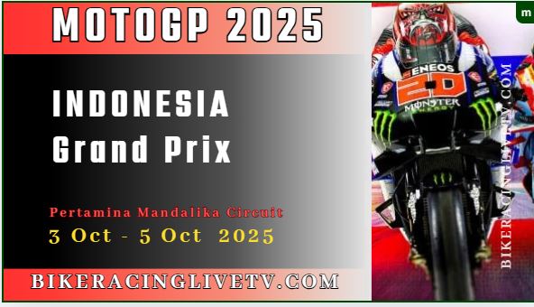 (Round 18) 2025 Indonesia MotoGP Race Live Stream: Full Replay