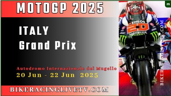 (Round 9) 2025 Italian MotoGP Race Live Stream: Full Replay