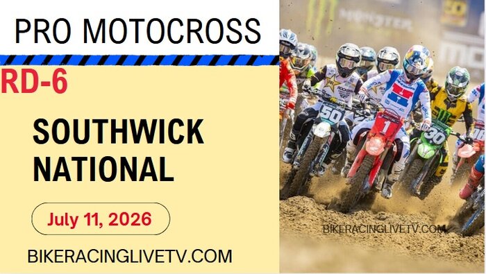 Watch Southwick National Motocross Live Stream